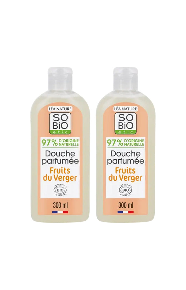 Gels douche bio - Fruits du Verger - Corps - 2 x 300 ml