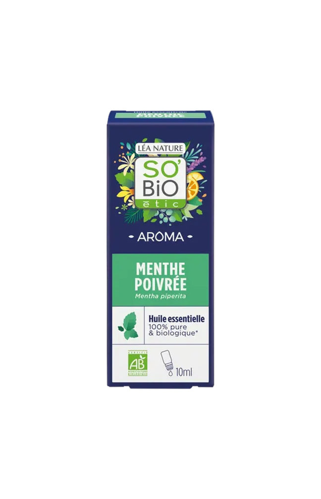 Huile essentielle menthe poivrée bio - 10 ml
