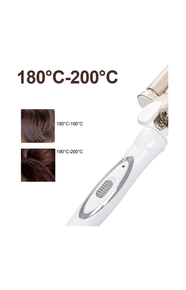 Lisseur "wavy" à 5 tubes - Blanc