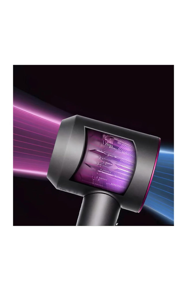 Sèche-cheveux ionique - 1600 W - Noir