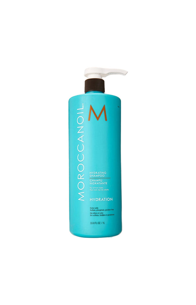 Shampoing hydratant - Huile d'argan & vitamines - Cheveux normaux ou colorés - 1 L