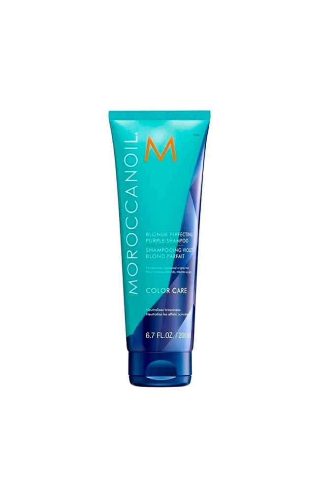 Shampoing violet - Blond parfait - Huile d'argan - Cheveux blonds ou colorés - 200 ml