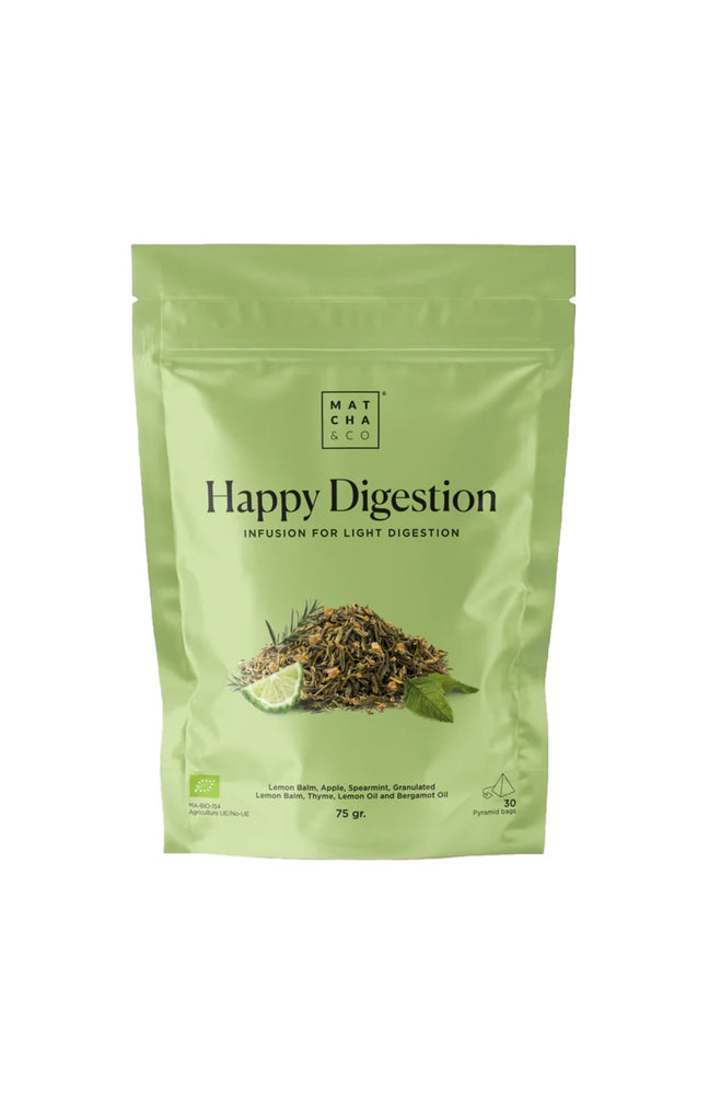 Infusion - Happy Digestion - Pomme & menthe verte - 30 sachets