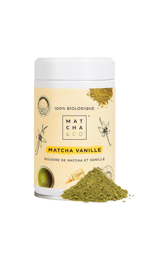 Thé Matcha bio - Vanille - 80 g