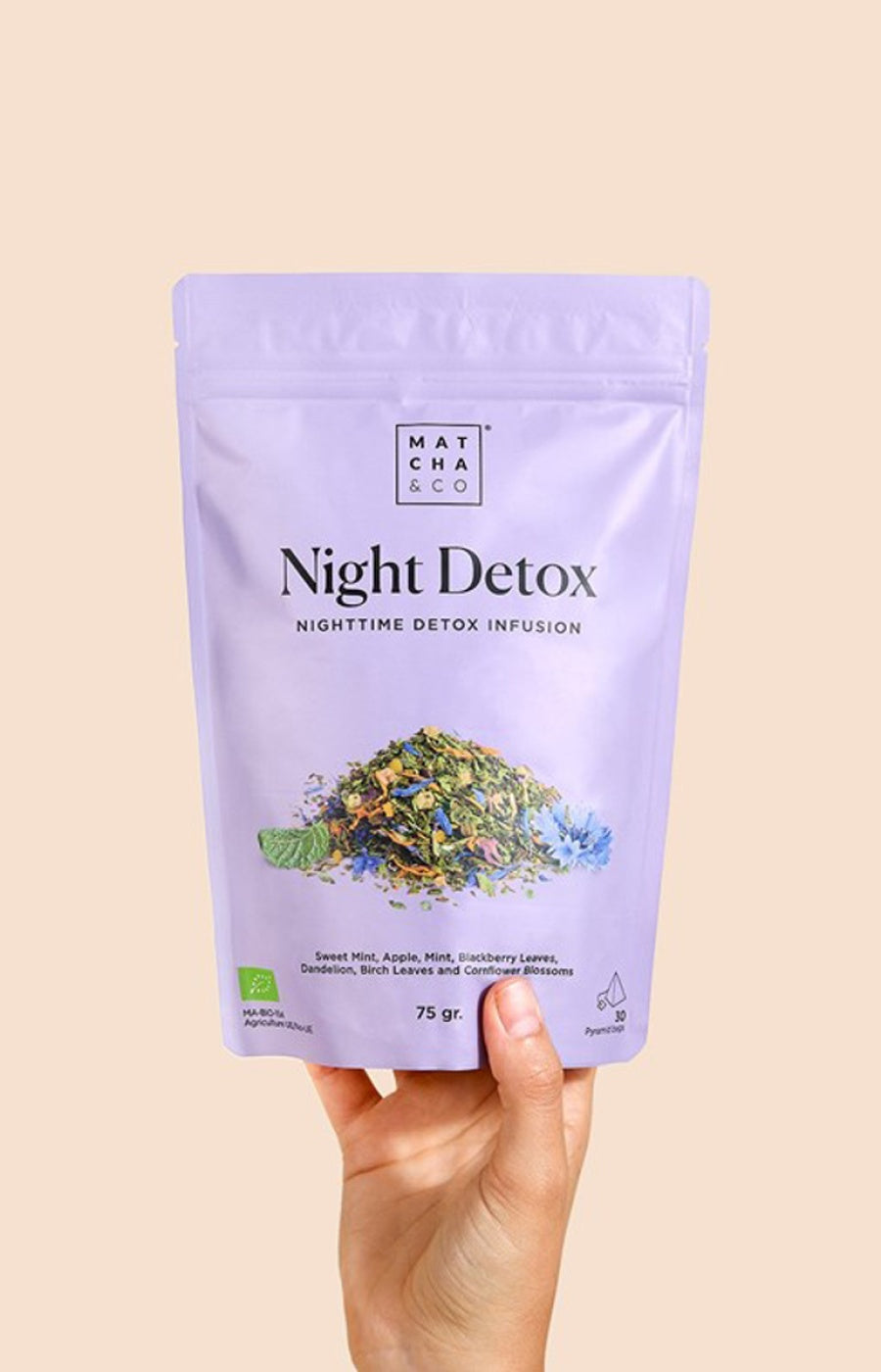 Infusion - Night Detox - Menthe & pomme - 30 sachets
