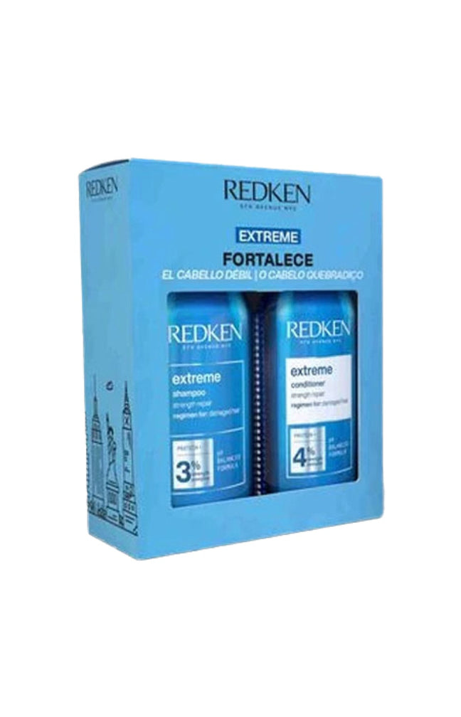 Coffret shampoing & après-shampoing fortifiants - Extreme - Cheveux abîmés - 2 x 500 ml
