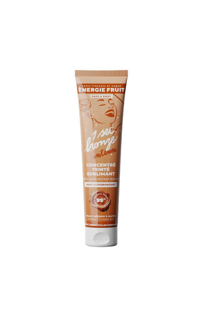 Concentré teinté sublimant bio - Cacao - Visage & corps - 100 ml