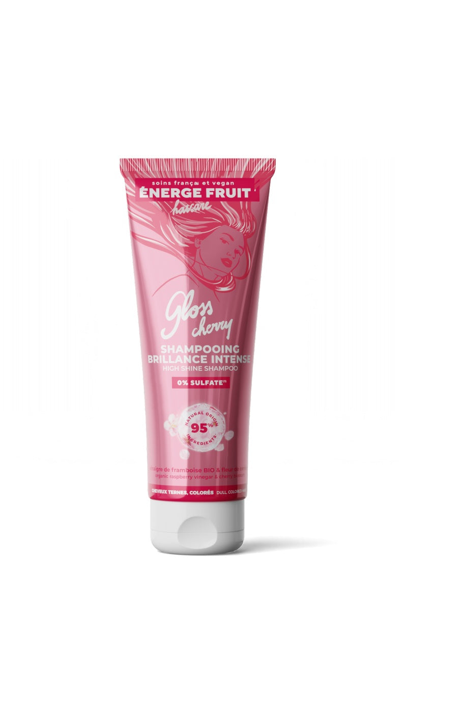Shampoings éclat couleur - Fleur de cerisier & framboise - Cheveux colorés ou méchés - 2 x 250 ml