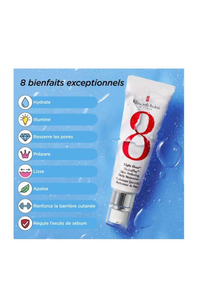 Crème hydratante - Eight Hour - Acide hyaluronique - Visage - 45 ml