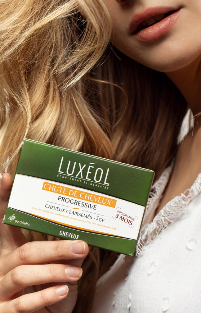Chute de cheveux progressive - Cheveux clairsemés - 3 mois