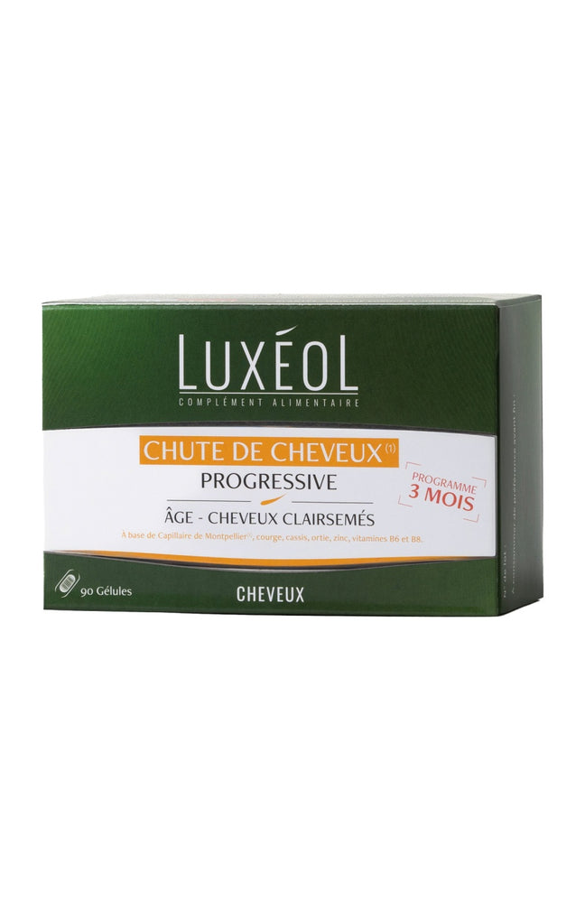 Chute de cheveux progressive - Cheveux clairsemés - 3 mois