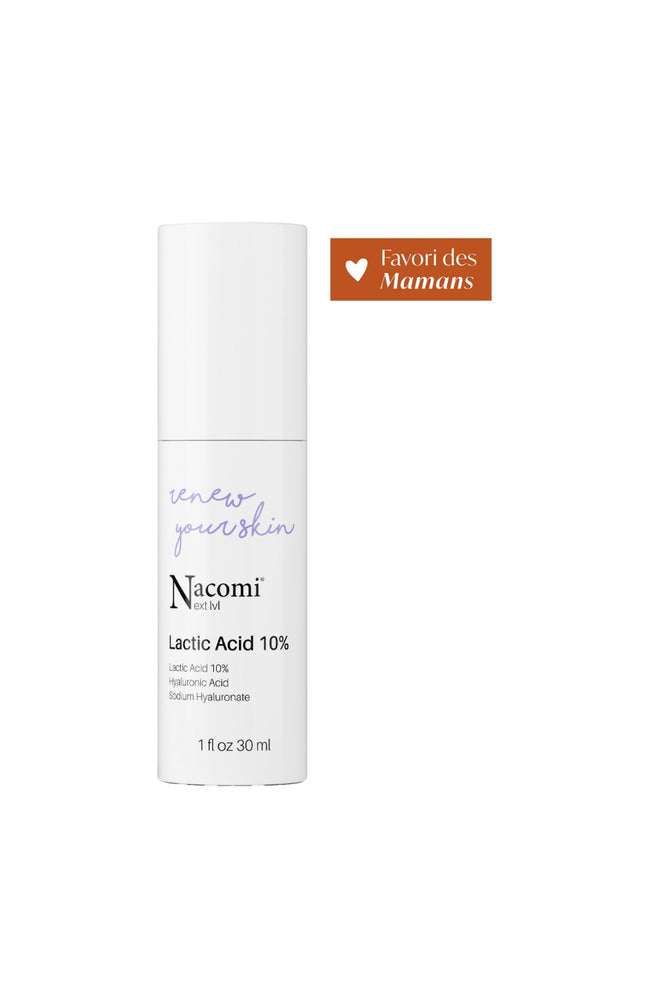 Sérum hydratant - Acide lactique 10% - Visage