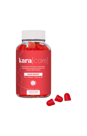 Gummies fortifiants - Hair Boost - Framboise - 3 mois