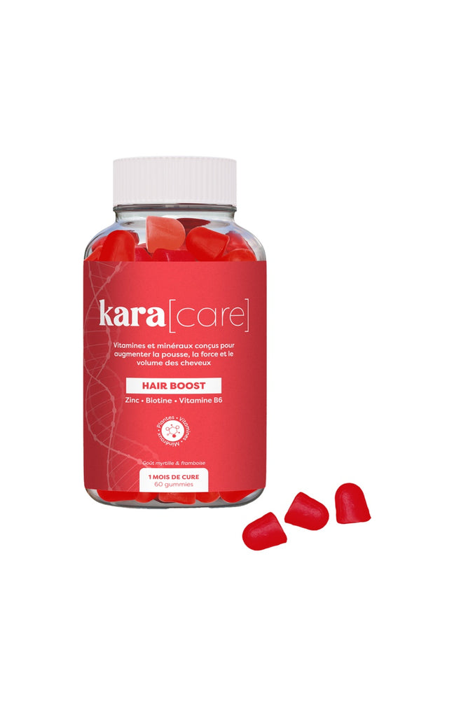 Gummies fortifiants - Hair Boost - Framboise - 1 mois
