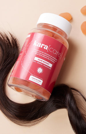 Gummies fortifiants - Hair Boost - Framboise - 3 mois