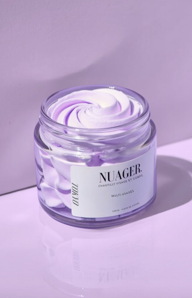 Chantilly multiusage - Tokyo - Cerise & fleur de coton - 100 ml