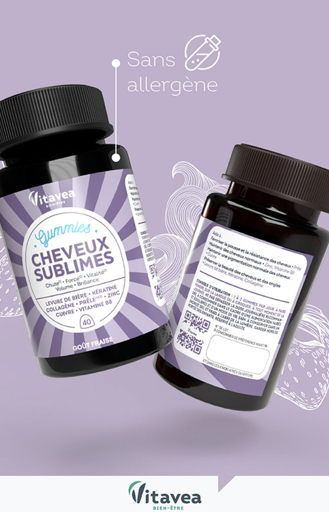 Gummies - Cheveux sublimes - 20 jours