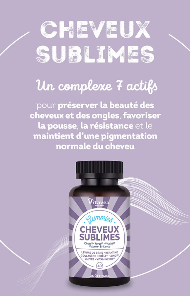 Gummies - Cheveux sublimes - 20 jours