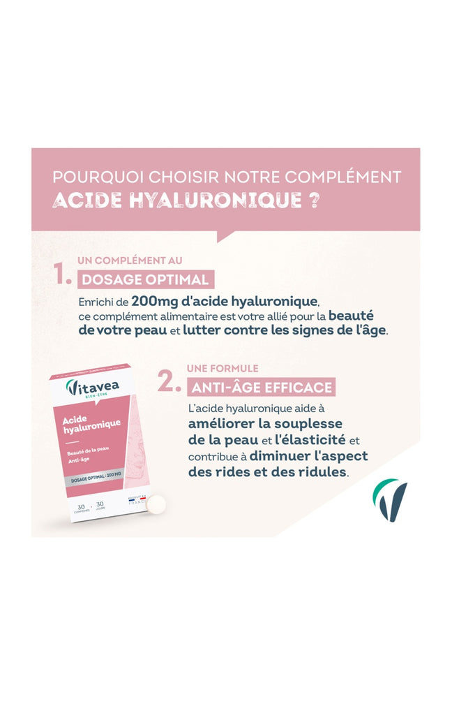 Cure anti-âge - Acide hyaluronique -  1 mois