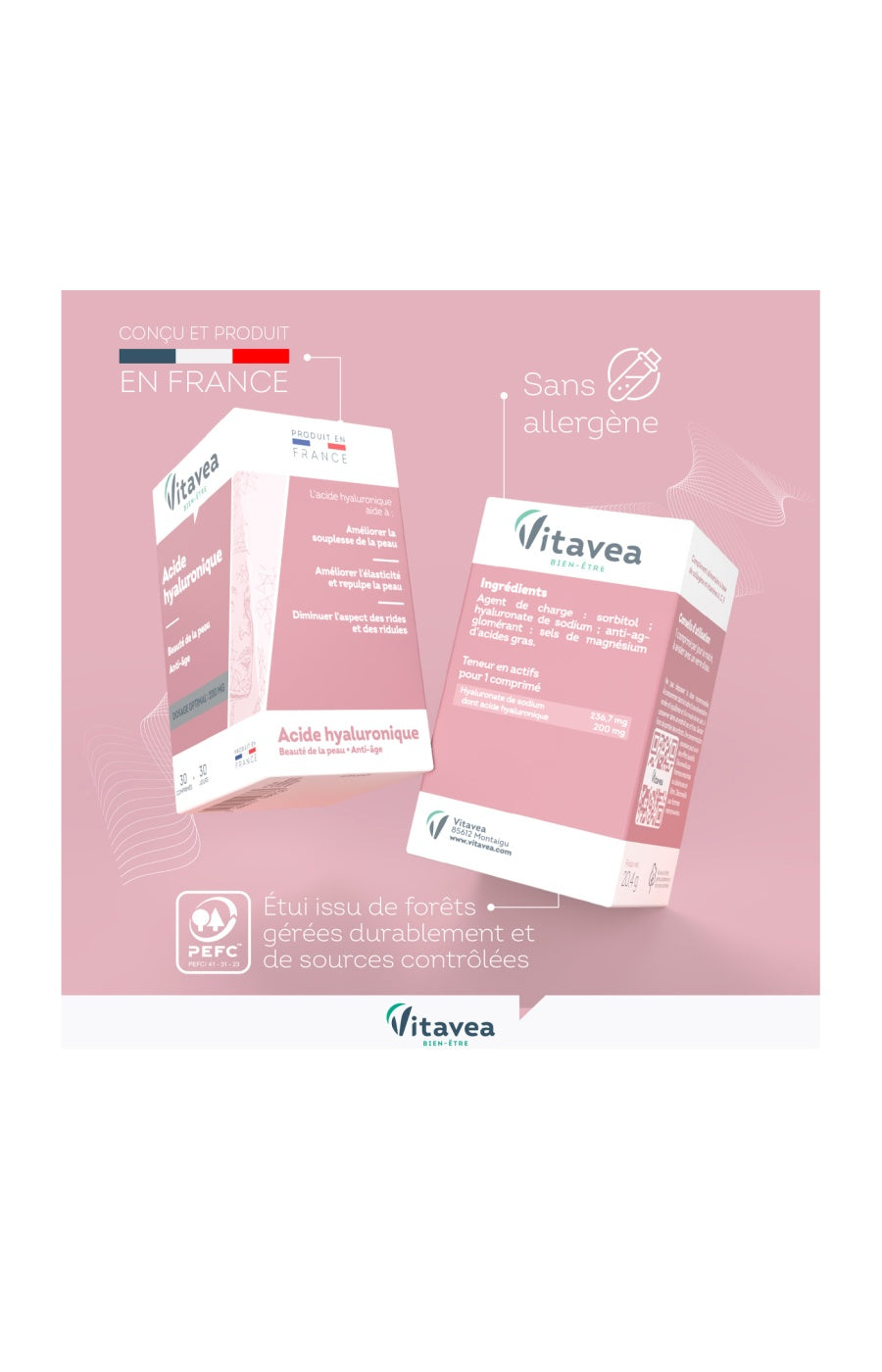 Cure anti-âge - Acide hyaluronique -  1 mois