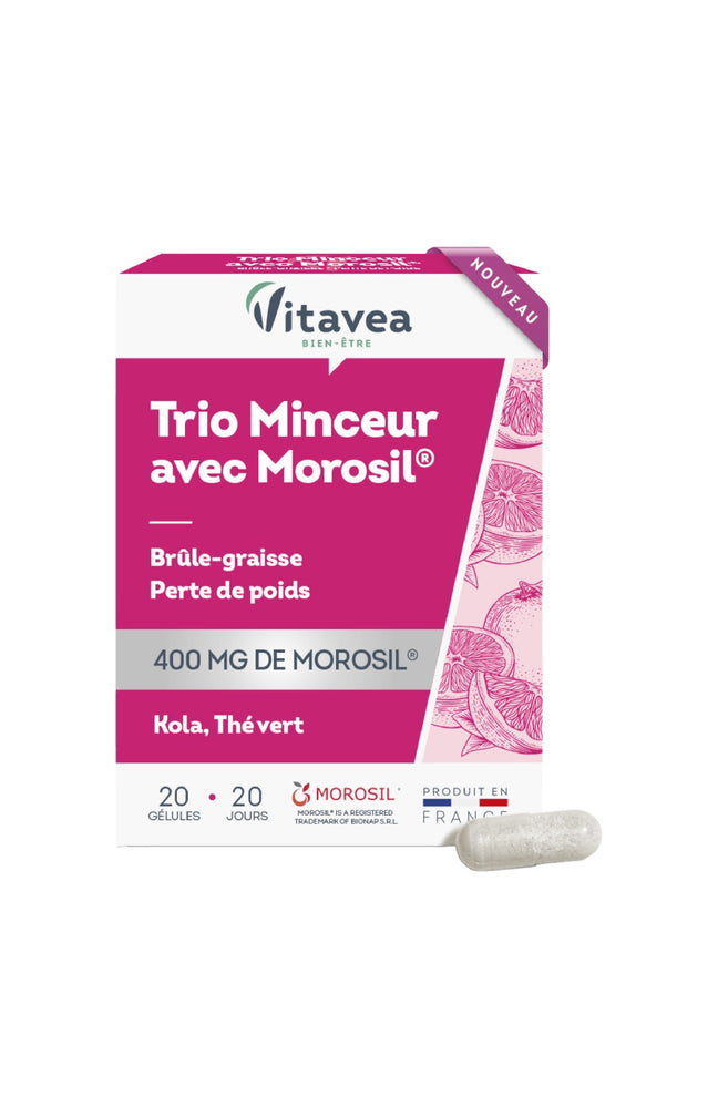 Cure minceur & brûle graisse - Morosil & thé vert - 20 jours