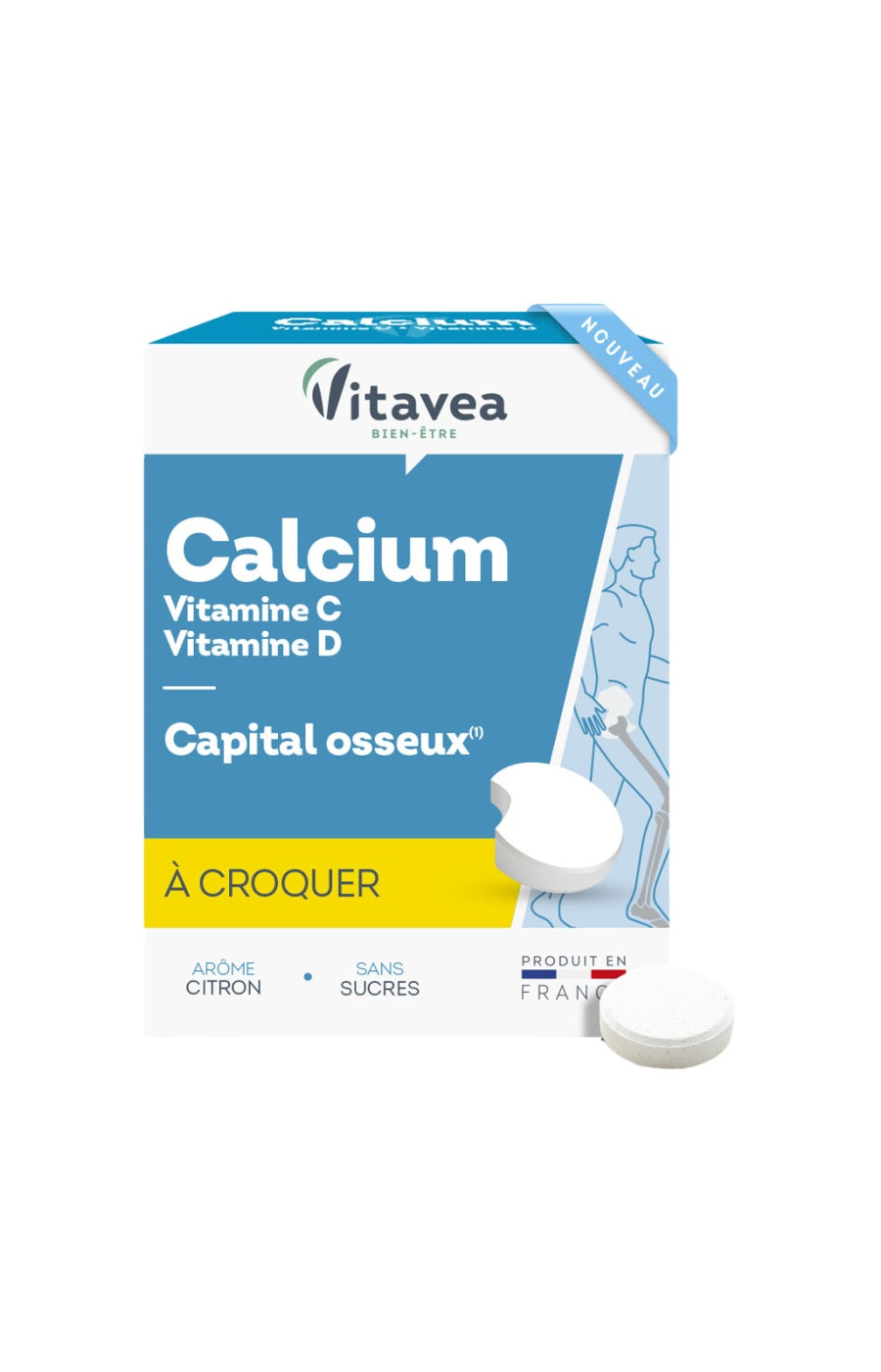 Cure capital osseux - Calcium & vitamines - 24 jours