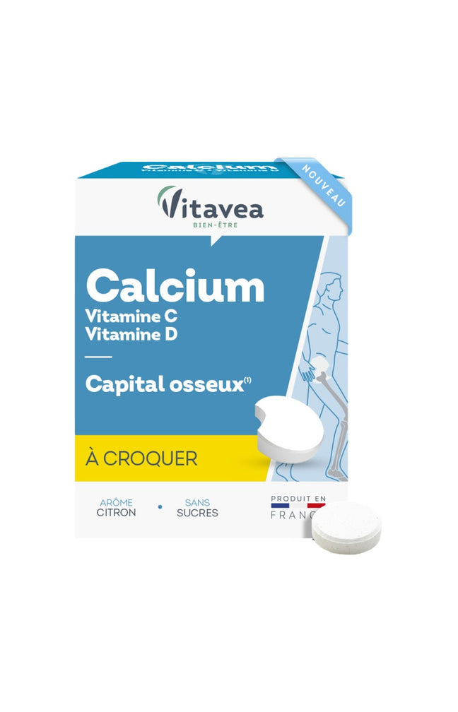 Cure capital osseux - Calcium & vitamines - 24 jours