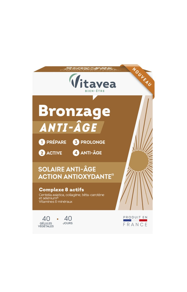 Cure anti-âge & bronzage - Vitamines & minéraux - 4 mois