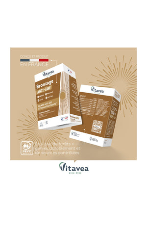 Cure anti-âge & bronzage - Vitamines & minéraux - 40 jours