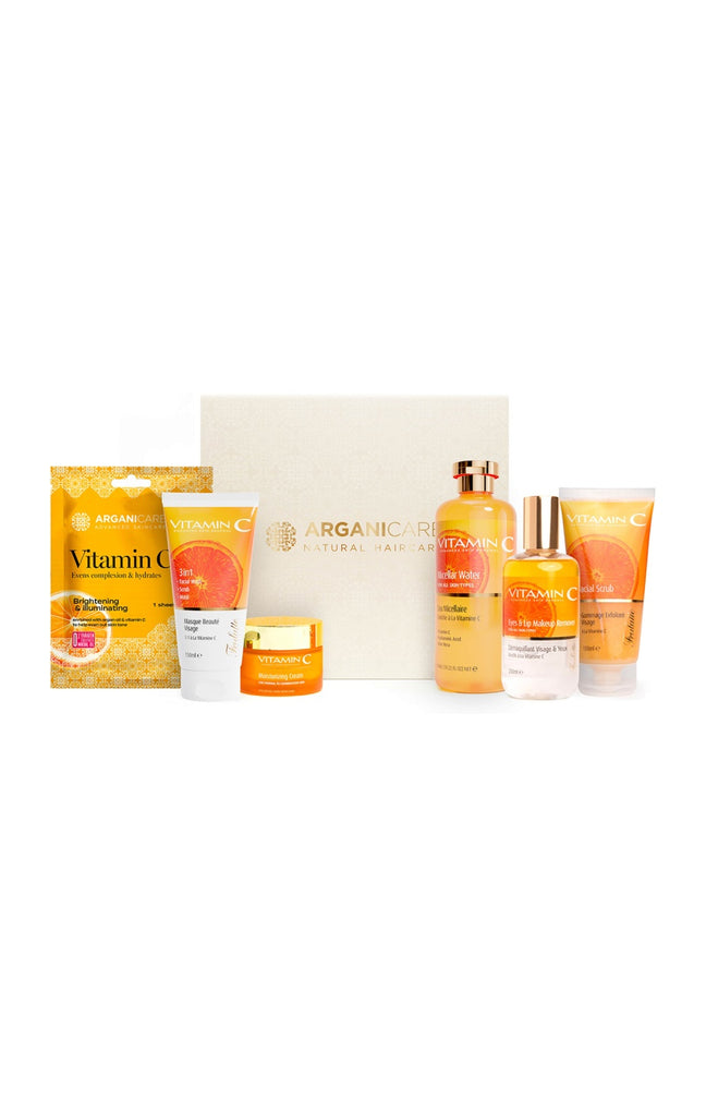 Coffret soin visage - Éclat & Vitalité – Vitamine C - 6 produits