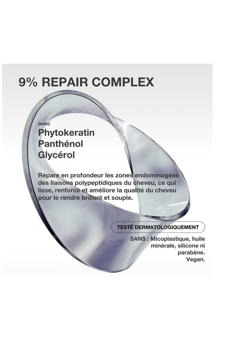 Masque sans rinçage Réparateur - Molecular Repair - Cheveux secs & abimés - 100 ml
