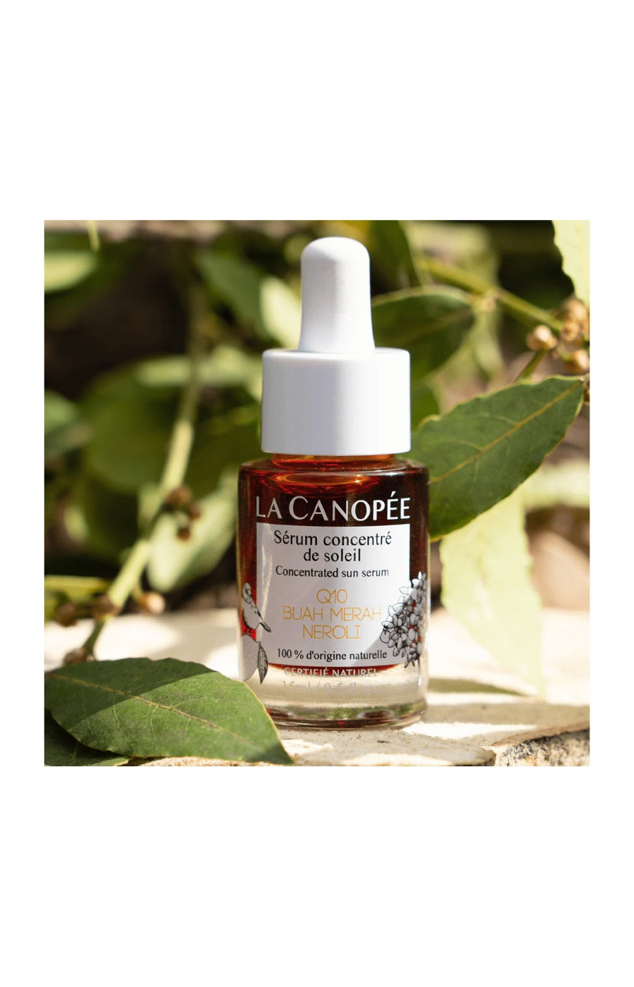 Sérum concentré de soleil - Q10, buah merah & néroli - Visage - 15 ml