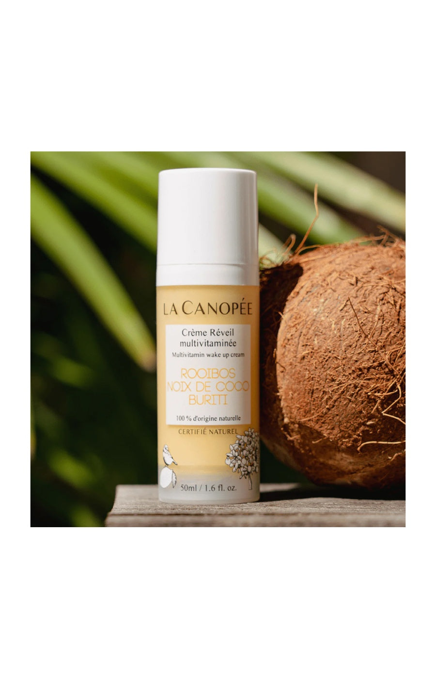 Crème réveil multivitaminée - Rooibos, noix de coco & buriti - Visage - 50 ml