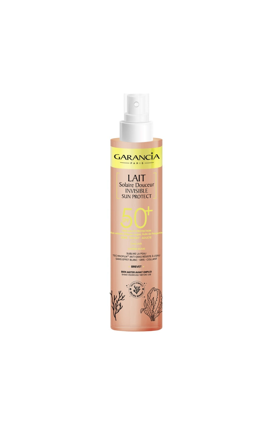 Lait solaire douceur SPF 50+ - Visage & corps - 150 ml