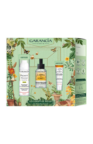 Coffret rituel éclat - Les Jardins du Monde - Visage - 3 produits