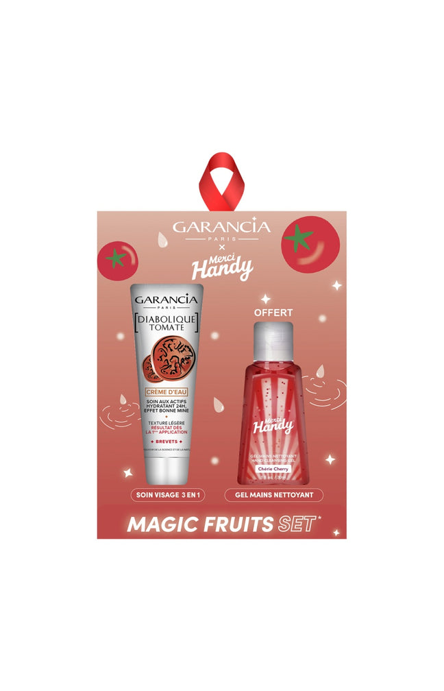 Coffret crème hydratante & gel désinfectant - Magic Fruit Set - Visage & mains - 2 produits