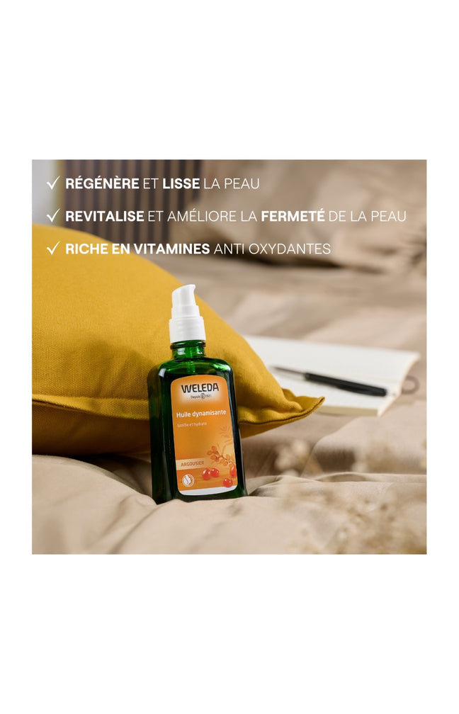 Huile dynamisante - Argousier - Corps - 100 ml