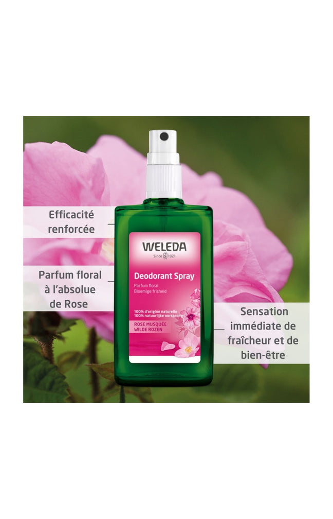 Déodorant en spray - Rose - 100 ml