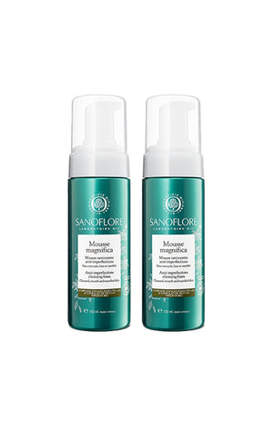 Pack mousse nettoyante anti-imperfections - Magnifica - Peaux mixtes à grasses - 2 x150 ml