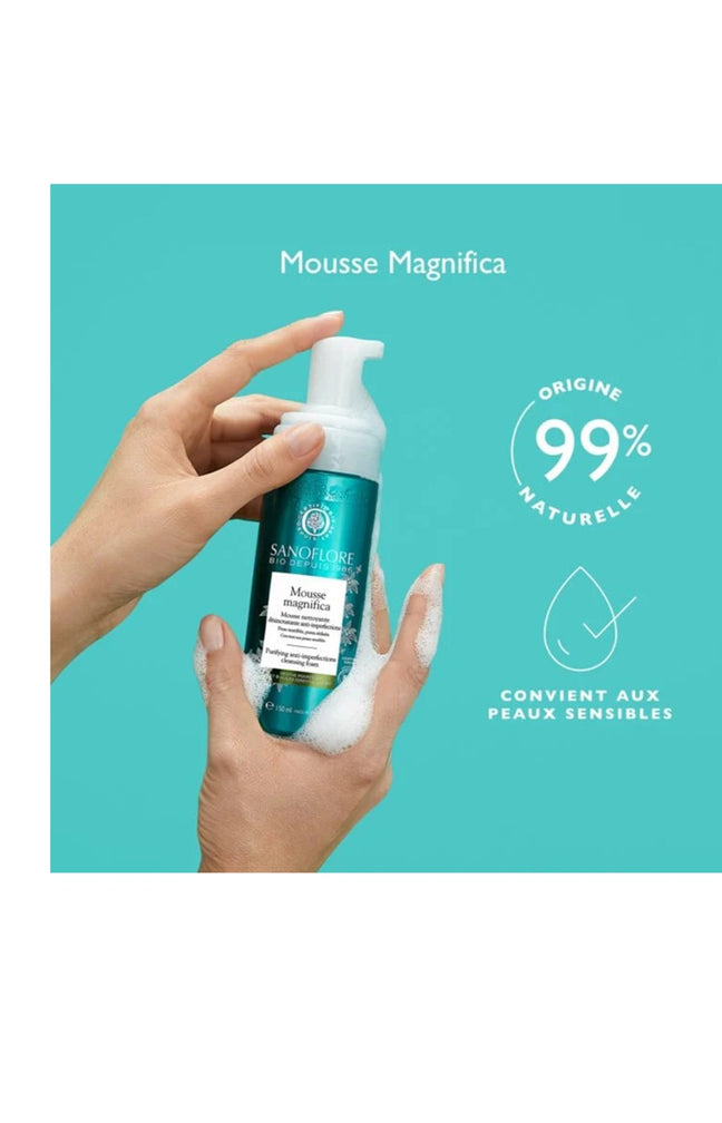 Pack mousse nettoyante anti-imperfections - Magnifica - Peaux mixtes à grasses - 2 x150 ml
