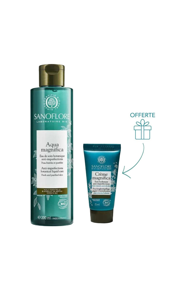 Rituel eau de soin & mini crème - Magnifica - Peaux mixtes à grasses