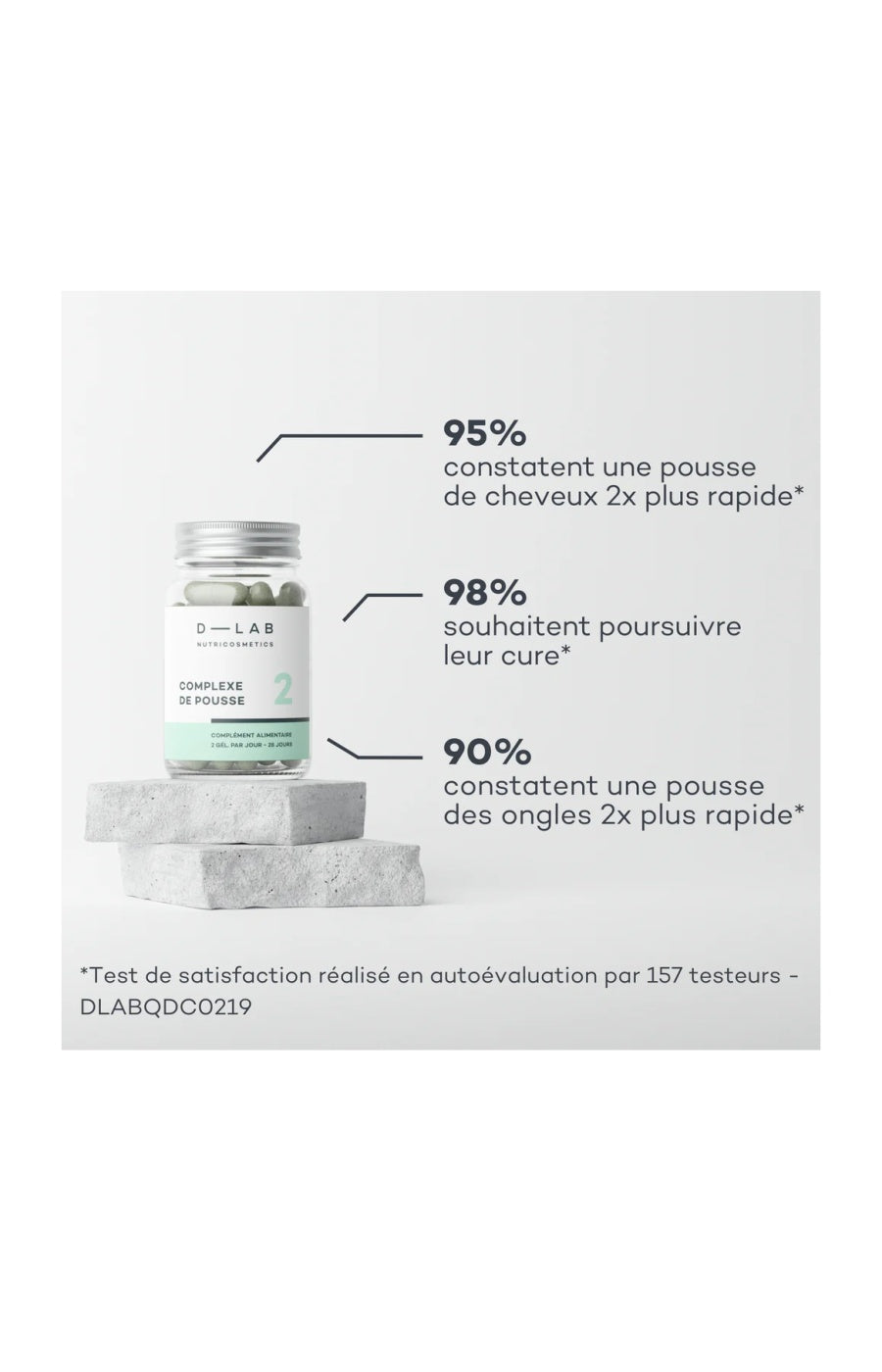 Cure croissance - Complexe de Pousse - Cheveux - 3 mois