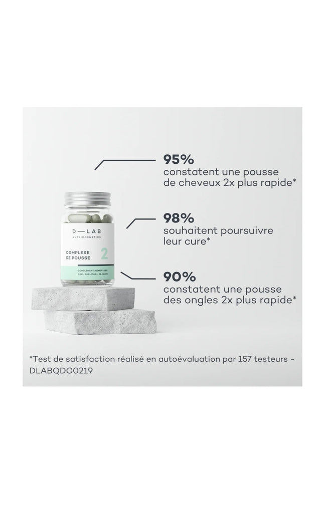 Cure croissance - Complexe de Pousse - Cheveux - 3 mois
