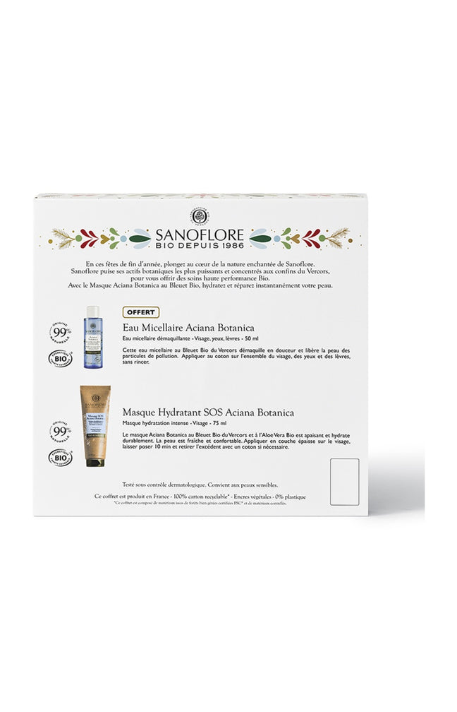 Coffret Aciana Botanica - Peaux sensibles - 3 produits