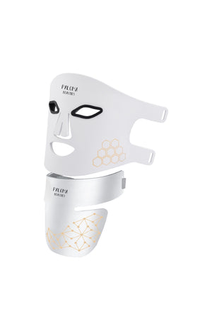 Masque LED visage & cou - Luminothérapie - Blanc