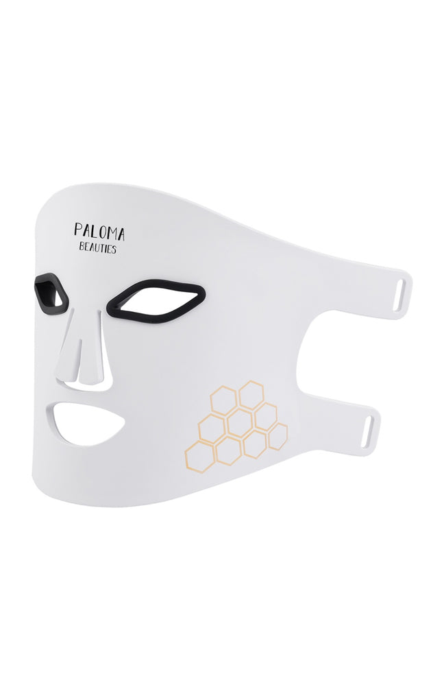 Masque LED visage & cou - Luminothérapie - Blanc