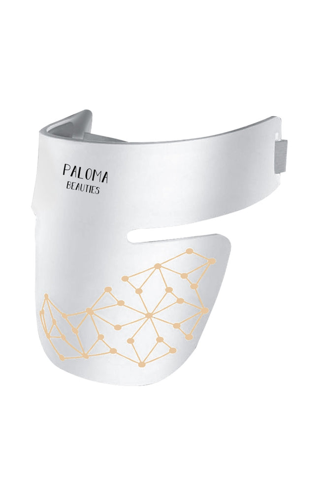 Masque LED visage & cou - Luminothérapie - Blanc