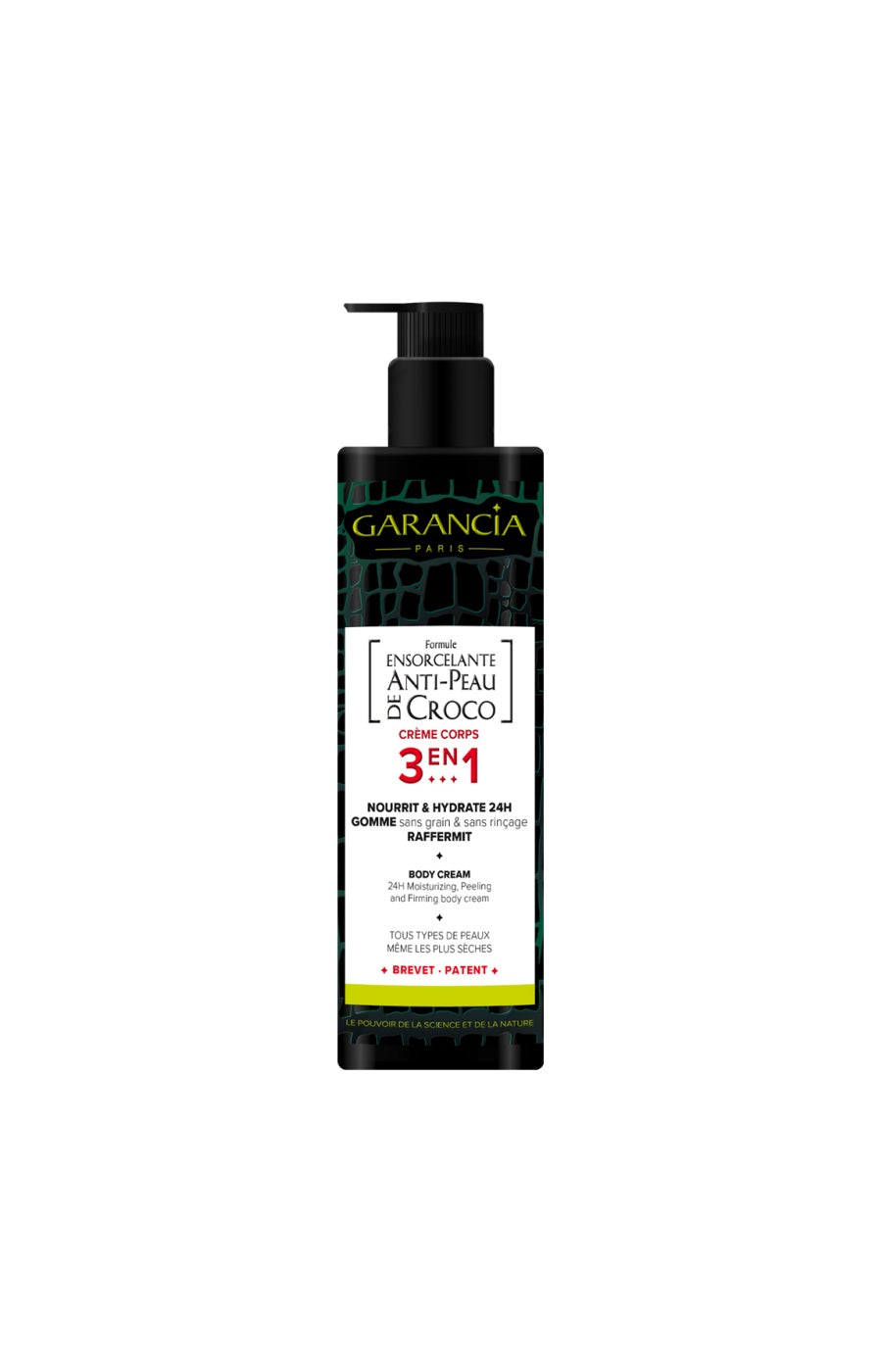 Crème anti-peau de croco 3-en-1 - Formule Ensorcelante - Corps - 400 ml