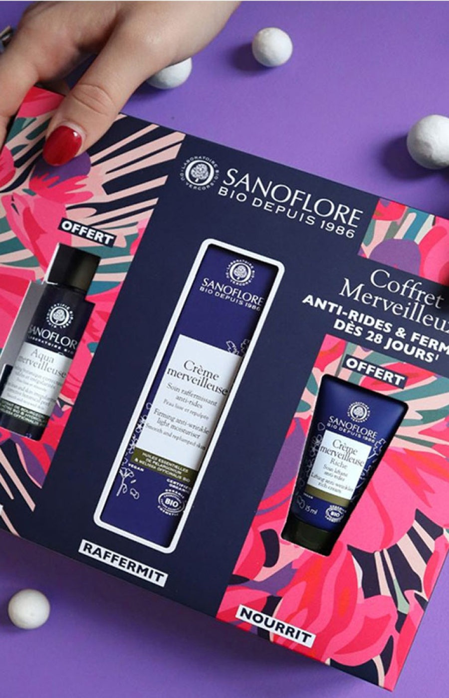Coffret anti-rides & fermeté - Merveilleuse - 3 produits