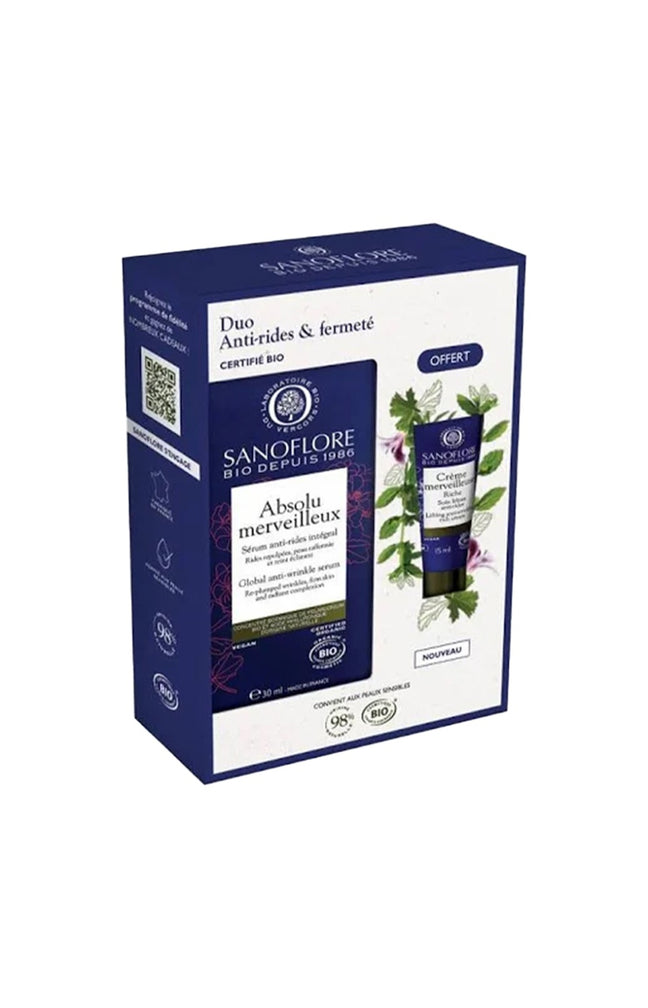 Coffret anti-rides & fermeté - Merveilleux - 2 produits